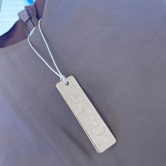 SKIMS - Faux Leather smock Neck Bodysuit - Jasper XL - Picture 6 of 16